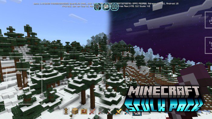 Sculk Texture Pack (1.19) - MCPE/Bedrock 4