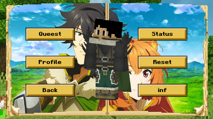 Shield Hero - Tate no Yuusha Addon (1.20, 1.19) - MCPE/Bedrock Mod 8