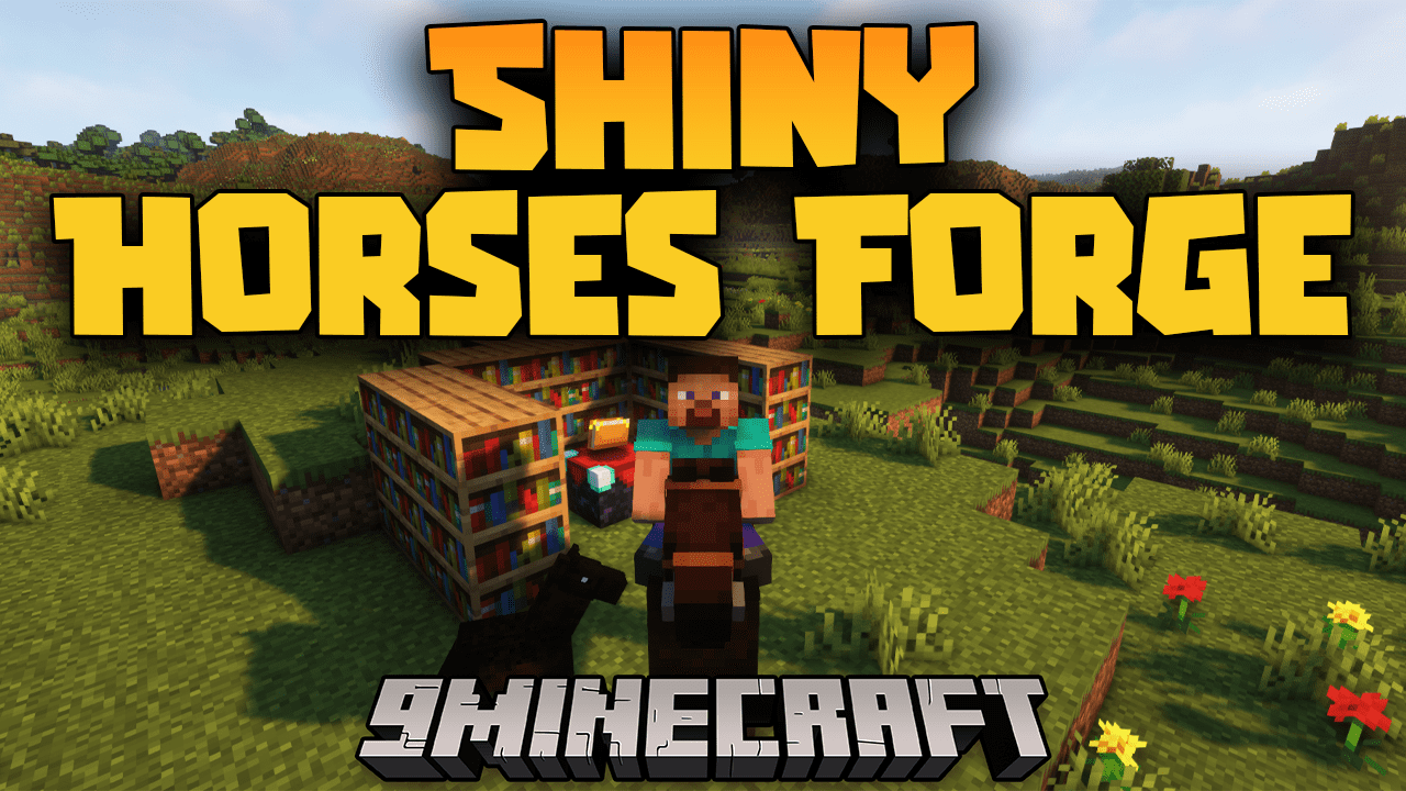 Shiny Horses Forge Mod (1.20.1, 1.19.4) - Enchantable Horse Armor 1