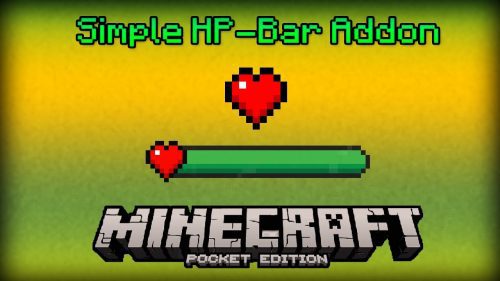 Simple Health Bar Resource Pack (1.20, 1.19) – Health Indicator Thumbnail