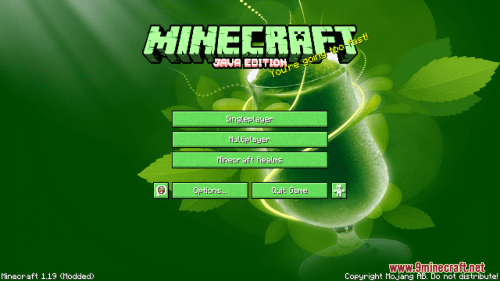 Simply Sweet Green Tea GUI Resource Pack (1.20.6, 1.20.1) – Texture Pack Thumbnail