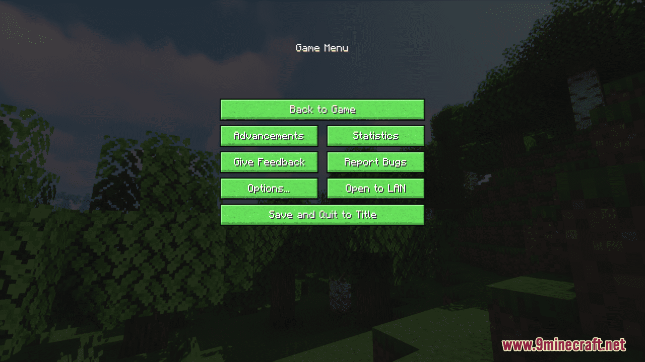 Simply Sweet Green Tea GUI Resource Pack (1.20.6, 1.20.1) - Texture Pack 13