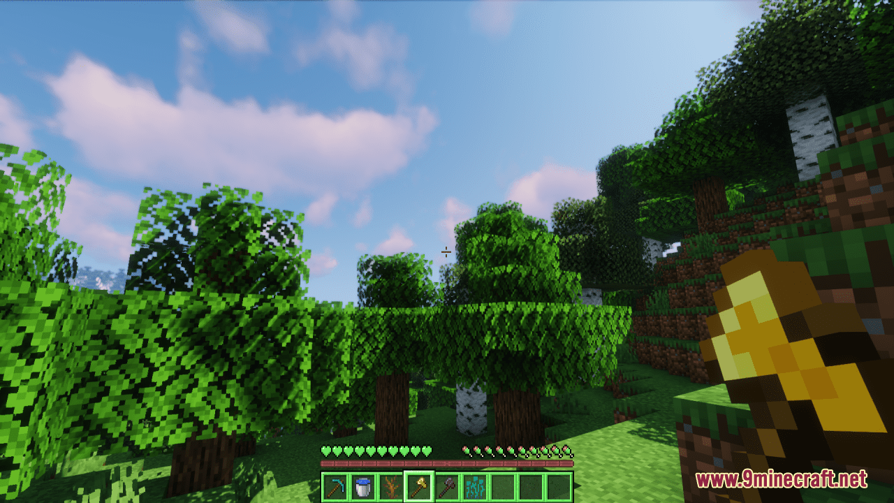 Simply Sweet Green Tea GUI Resource Pack (1.20.6, 1.20.1) - Texture Pack 10