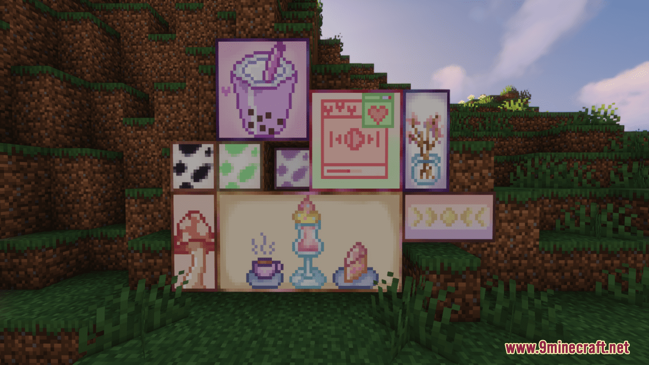 Soaby's Aesthetic Paintings Resource Pack (1.20.6, 1.20.1) - Texture Pack 5