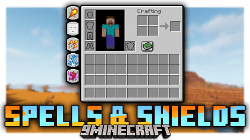 Spells & Shields Mod (1.20.2, 1.19.4) – Make Your Own Spells Thumbnail