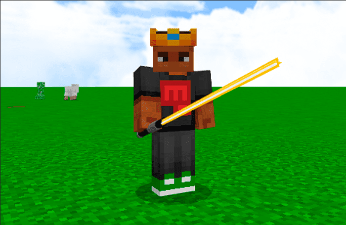 Star Wars Lightsaber 3D Pack (1.19) - MCPE/Bedrock 3