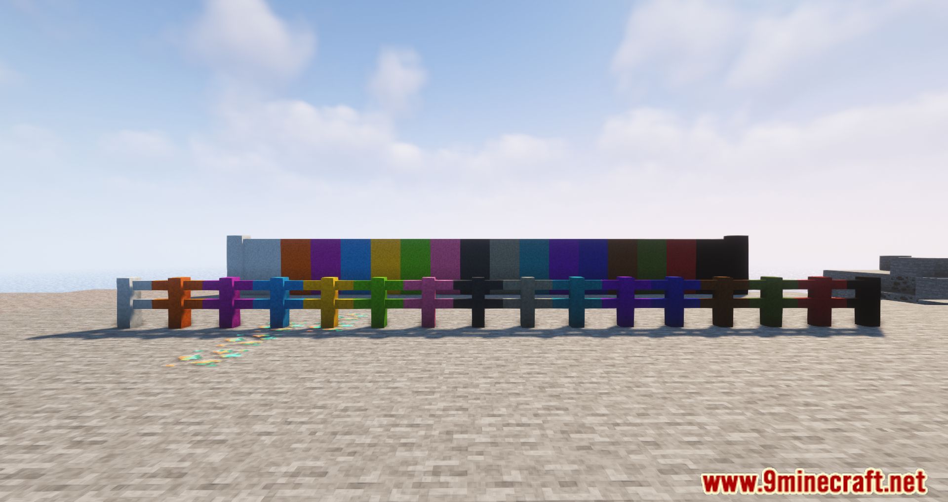 Sweet Concrete Mod (1.18.2, 1.16.5) - Build A House With Many Colors 3