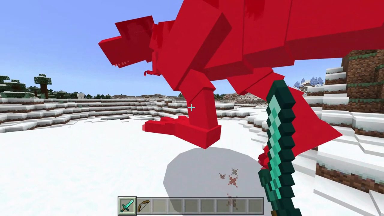 T-Rex Addon (1.19) - MCPE/Bedrock Mod 5