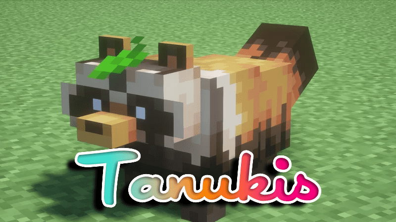 Tanukis (Red Panda) Texture Pack (1.19) - MCPE/Bedrock 1