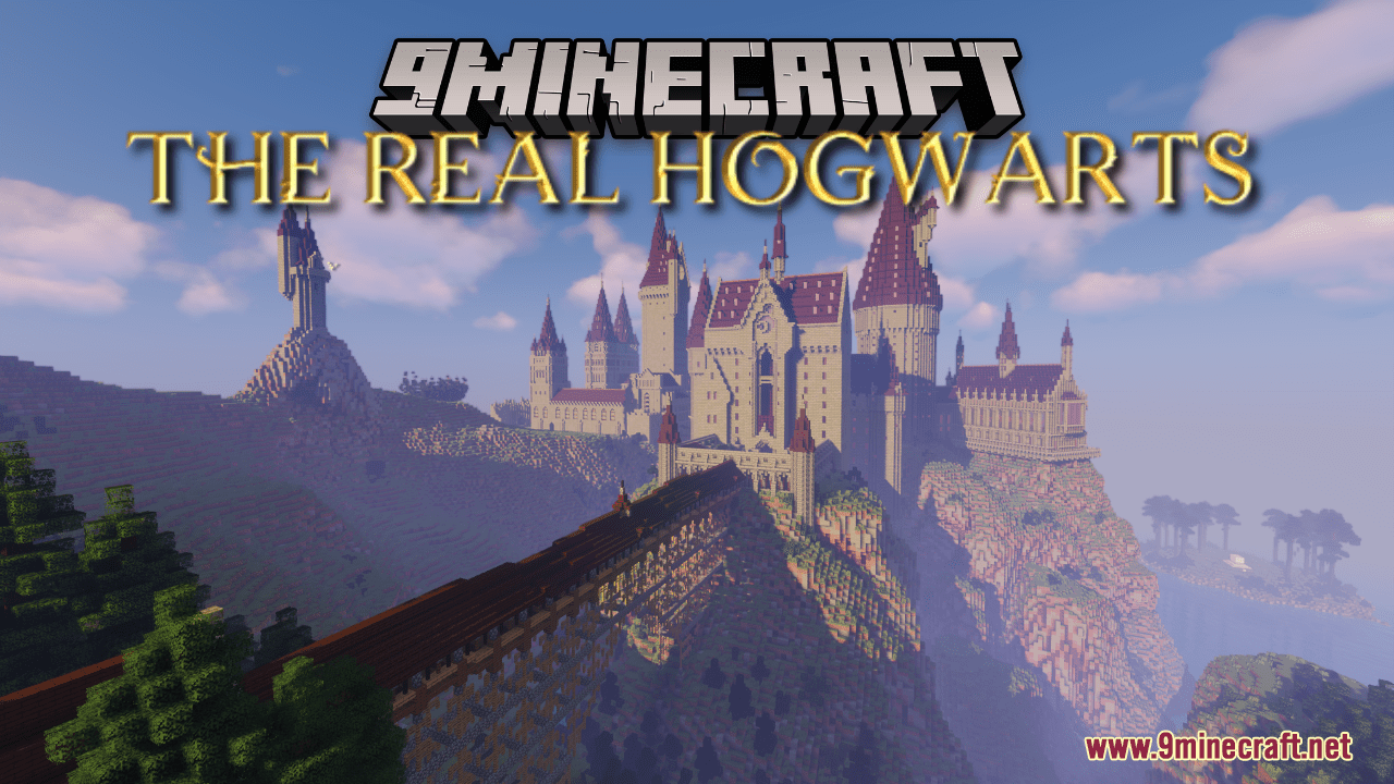 The Real Hogwarts Map (1.20.4, 1.19.4) - Into The Magical World 1