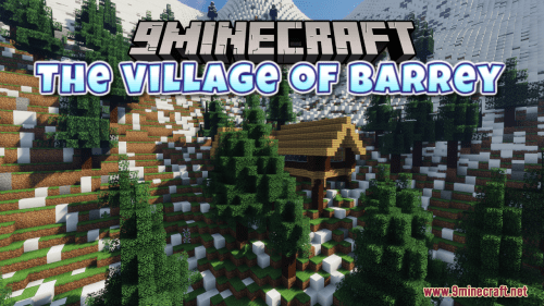 The Village of Barrey Map (1.21.1, 1.20.1) – Flans Mod WW2 Battlefield Thumbnail