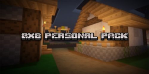 8×8 Personal Texture Pack (1.20, 1.19) – MCPE/Bedrock Thumbnail