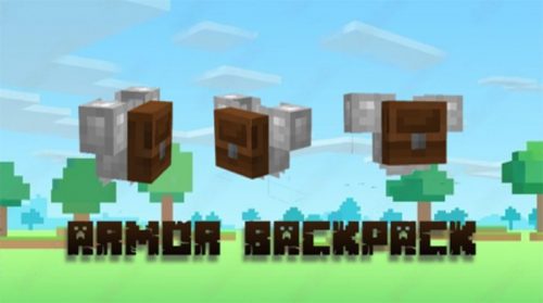 Armor Backpack Texture Pack (1.20, 1.19) – MCPE/Bedrock Thumbnail
