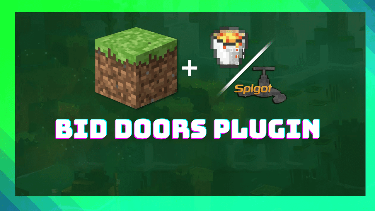 Big Doors Plugin (1.19, 1.18) – Spigot 1