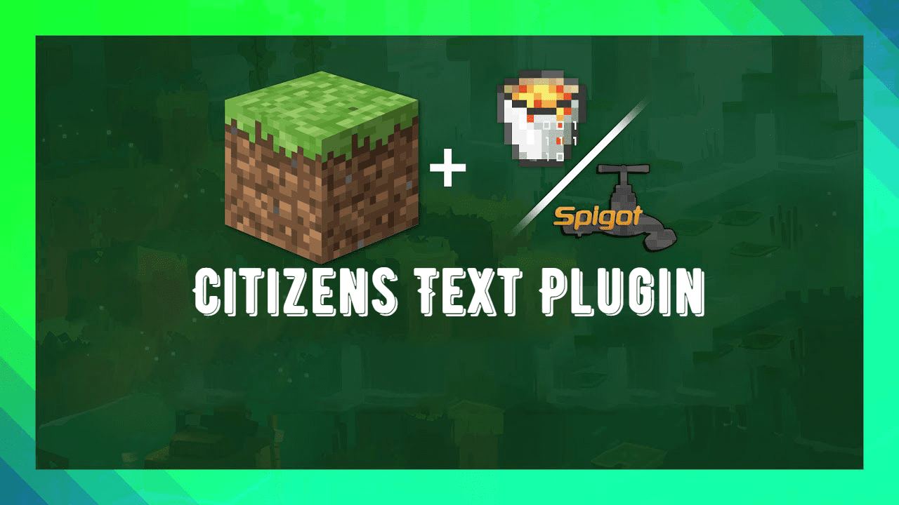 CitizensText Plugin (1.19, 1.18) – Spigot 1