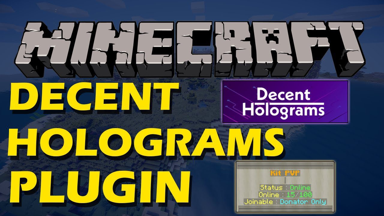 Decent Holograms Plugin (1.20.4, 1.19.4) – Spigot 1