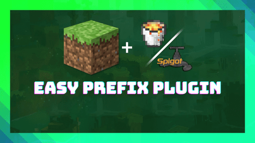 Easy Prefix Plugin (1.20.1, 1.19.4) – Spigot Thumbnail