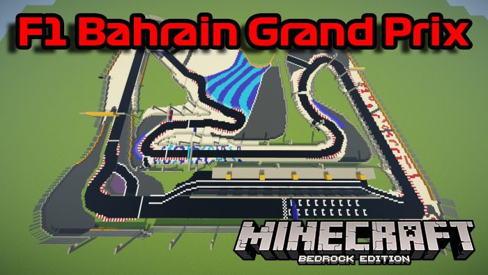 F1 Bahrain Grand Prix Map (1.19) - MCPE/Bedrock 1