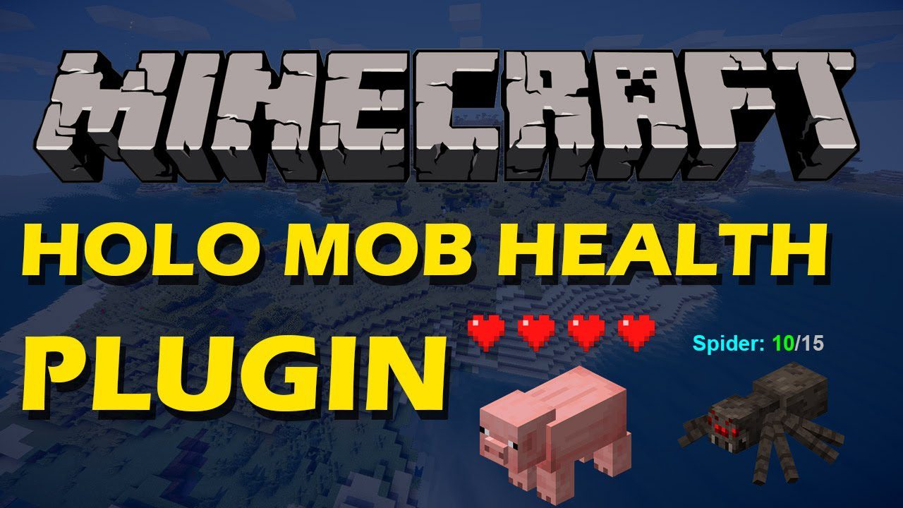 Holo Mob Health Plugin (1.21.1, 1.20.6) – Spigot 1