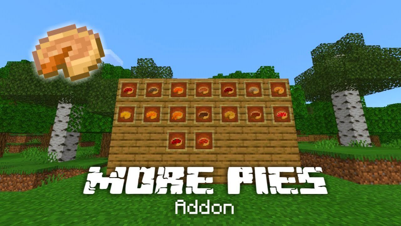More Delicious Pies Addon (1.19) - MCPE/Bedrock Mod 1