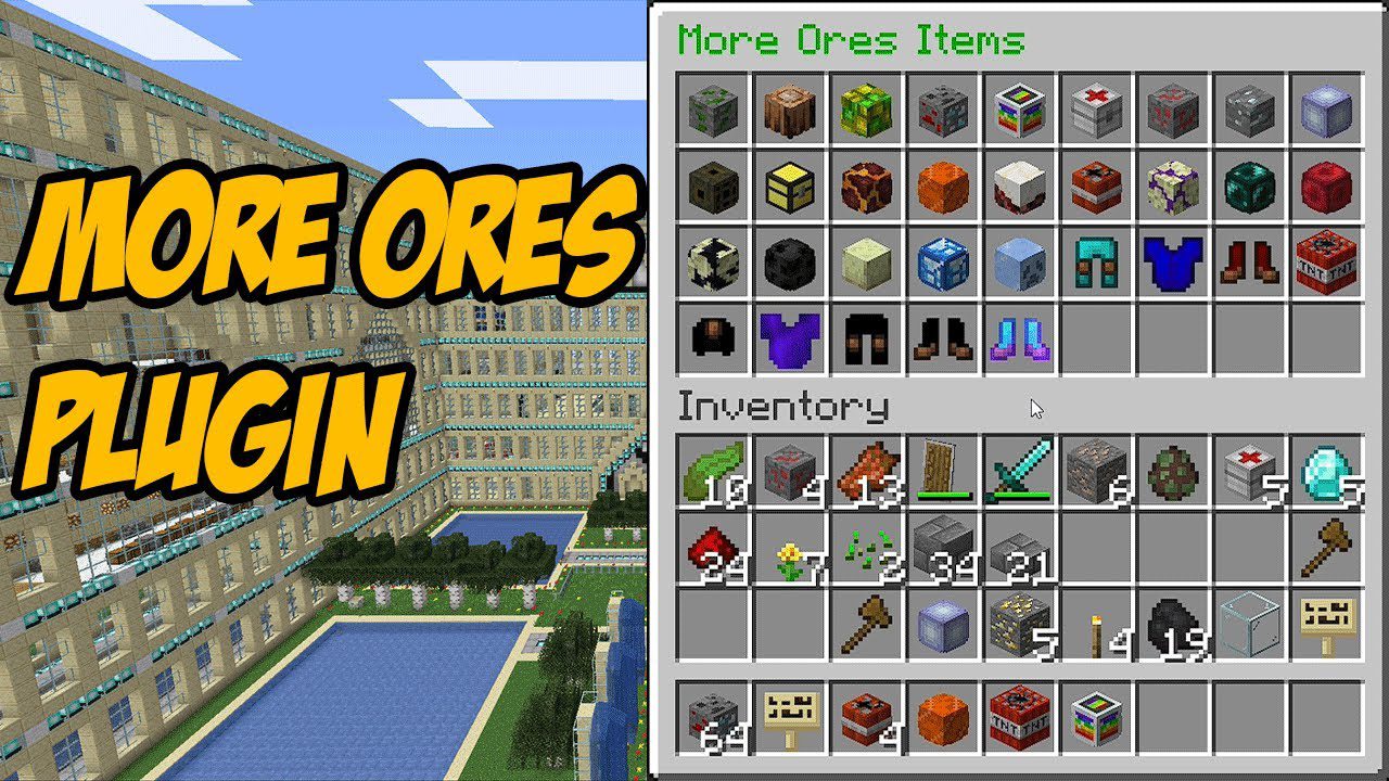 More Ores Plugin (1.19, 1.18) – Spigot 1