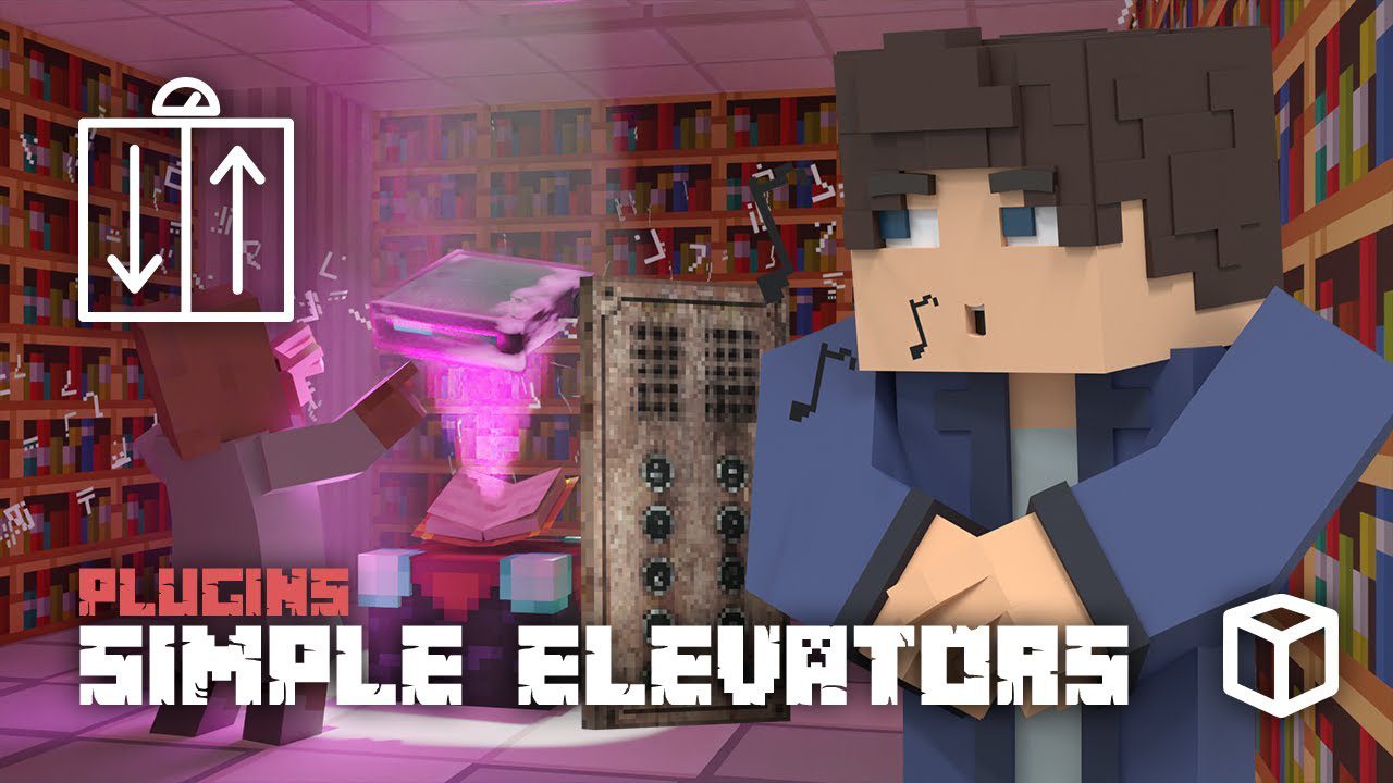 Simple Elevators Plugin (1.20.1, 1.19.4) – Spigot 1