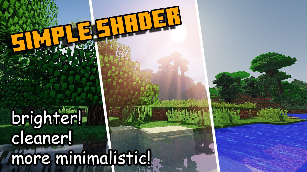 Simple Shader (1.20, 1.19) - Brighter, Cleaner, & More Minimalistic 1