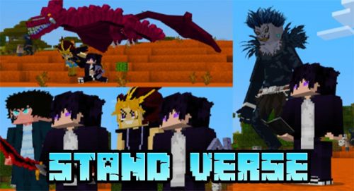 Stand Verse Addon (1.19) – MCPE/Bedrock Mod Thumbnail