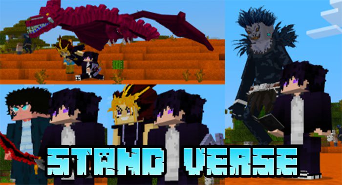 Stand Verse Addon (1.21, 1.20) - MCPE/Bedrock Mod 1