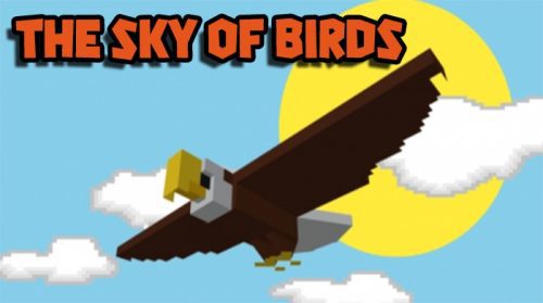 The Sky Of Birds Addon (1.19) – MCPE/Bedrock Mod Thumbnail