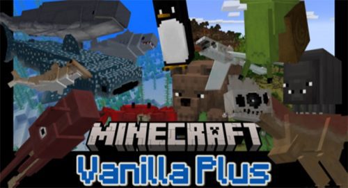 VanillaPlus Addon (1.20, 1.19) – MCPE/Bedrock Mod Thumbnail