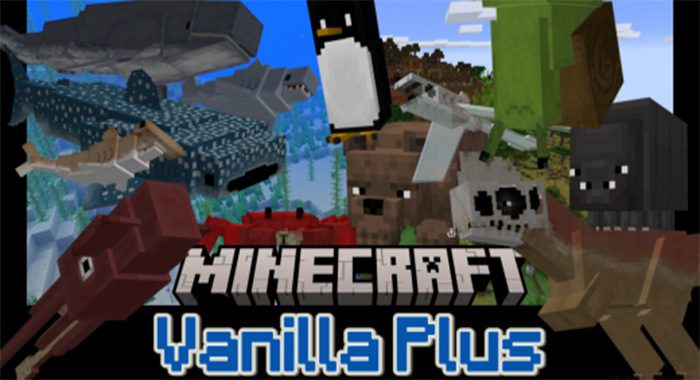 VanillaPlus Addon (1.20, 1.19) - MCPE/Bedrock Mod 1