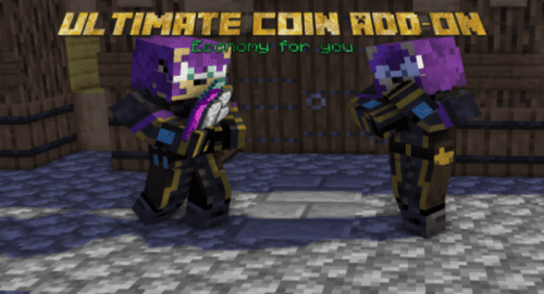 Ultimate Coin Addon (1.19) – MCPE/Bedrock Mod Thumbnail