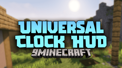 Universal Clock HUD Mod (1.19.2, 1.18.2) – Renders Vanilla Clock Thumbnail