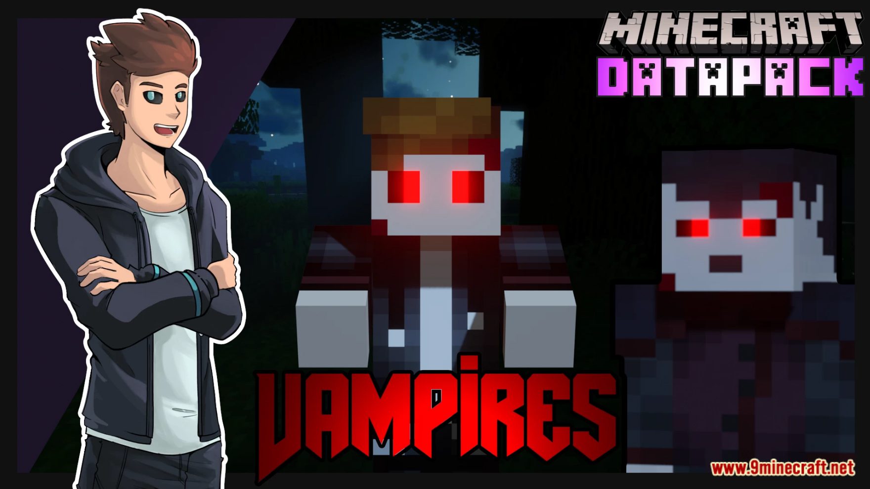 Vampires Data Pack (1.19.4, 1.19.2) - Become A Vampire! 12