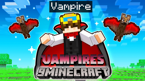 Vampires Data Pack (1.19.4, 1.19.2) – Become A Vampire! Thumbnail