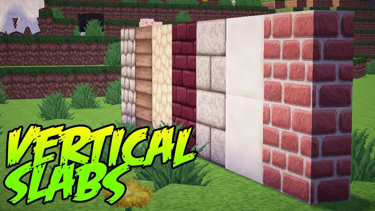 Vertical Slabs Compat Mod (1.20.1, 1.19.2) - Fill in the Gaps 1