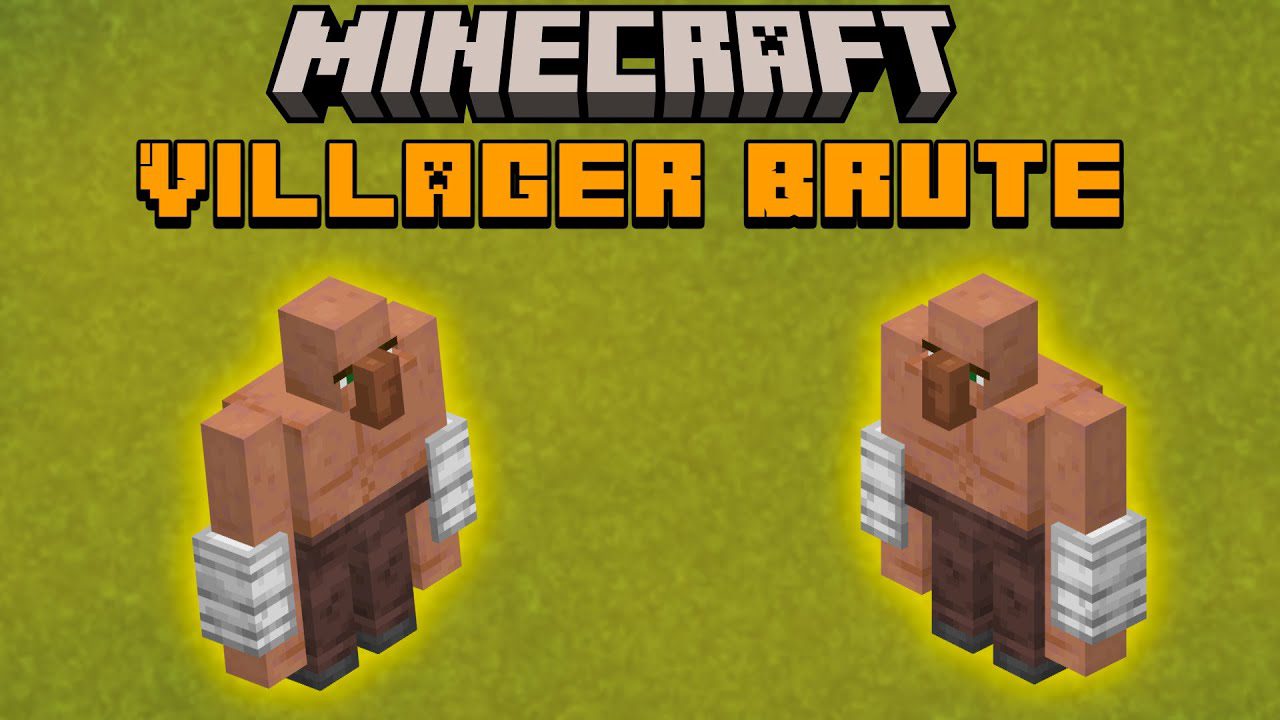 Villager Brute Mod (1.19.2) - A Replacement for the Iron Golem 1