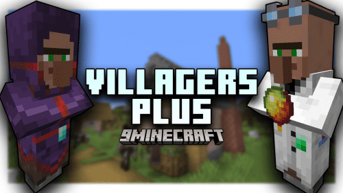 Villagers Plus Mod (1.20.1, 1.19.4) – New villagers, Trades Thumbnail