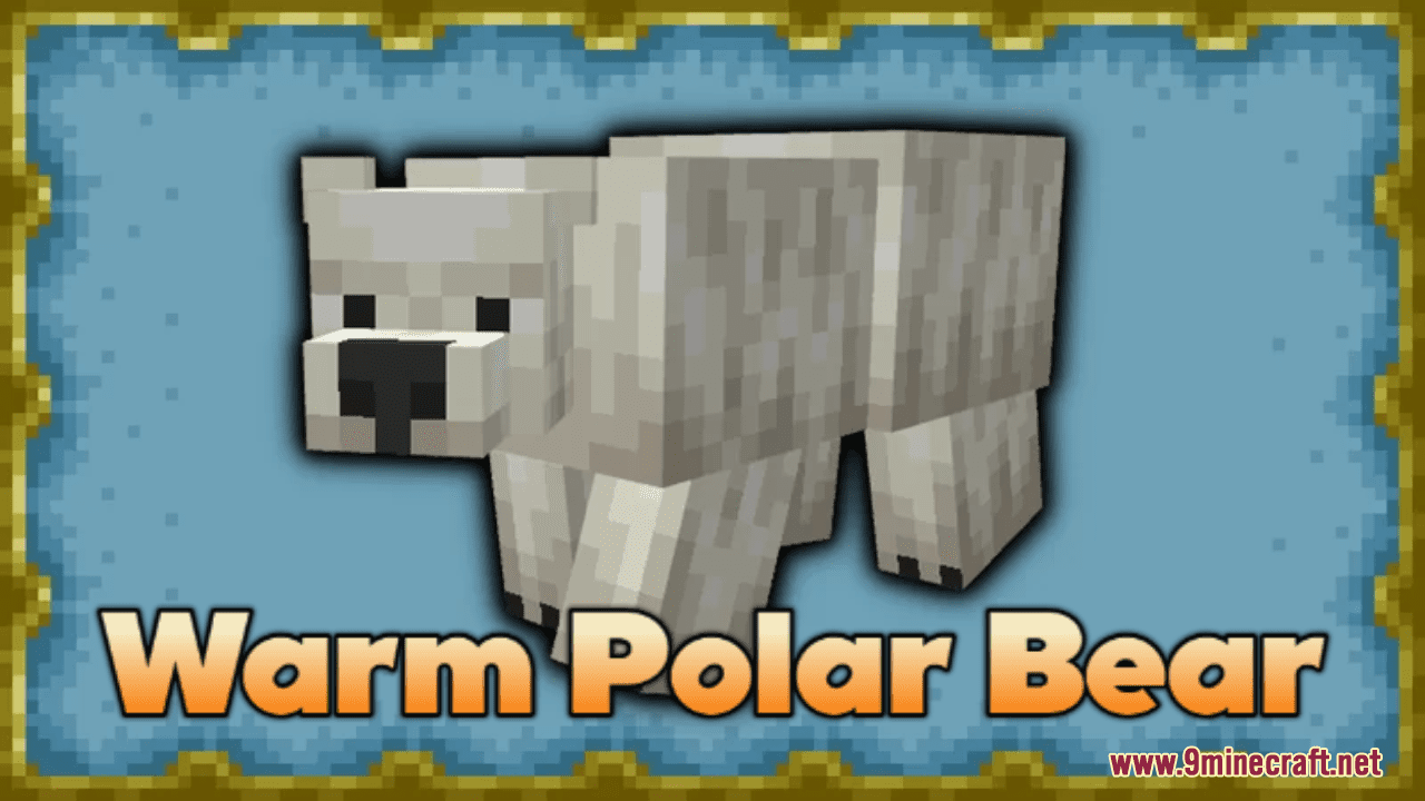 Warm Polar Bear Resource Pack (1.20.6, 1.20.1) - Texture Pack 1