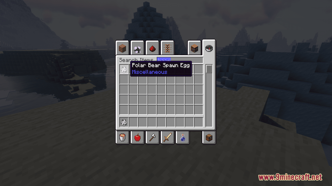 Warm Polar Bear Resource Pack (1.20.6, 1.20.1) - Texture Pack 2