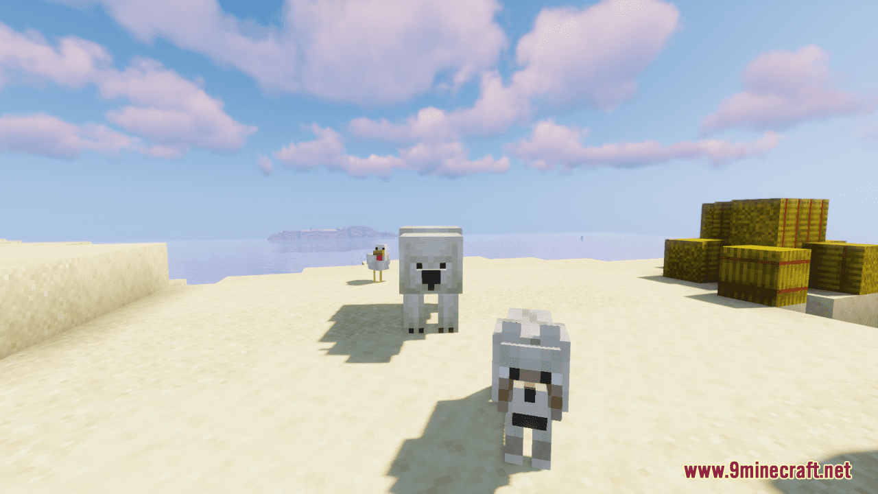 Warm Polar Bear Resource Pack (1.20.6, 1.20.1) - Texture Pack 13