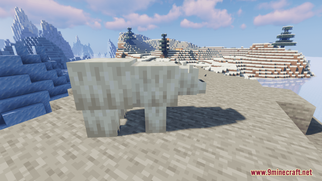 Warm Polar Bear Resource Pack (1.20.6, 1.20.1) - Texture Pack 3