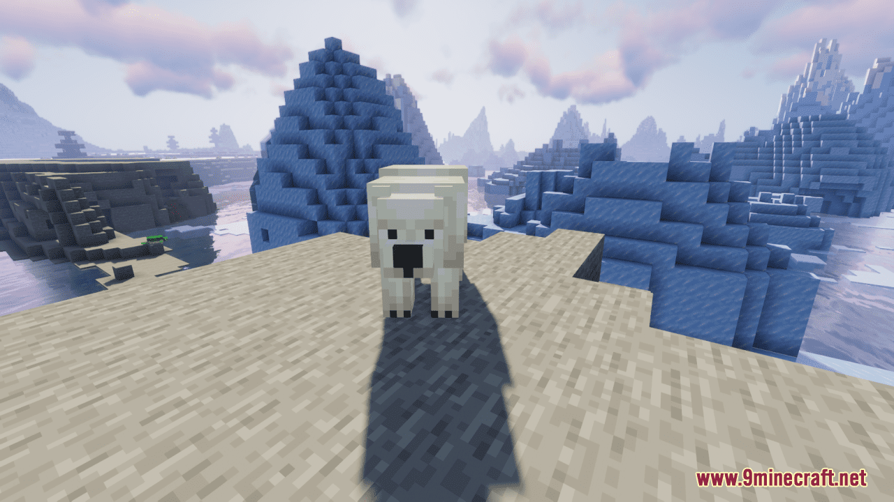 Warm Polar Bear Resource Pack (1.20.6, 1.20.1) - Texture Pack 4