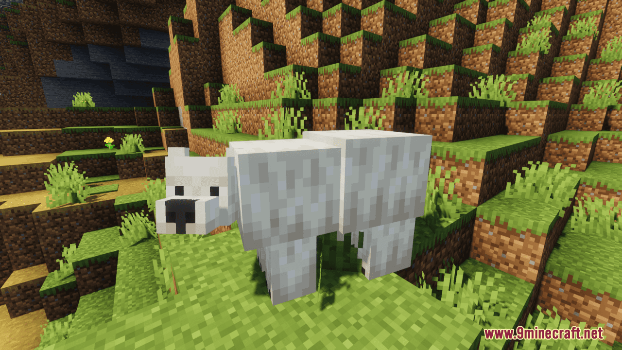 Warm Polar Bear Resource Pack (1.20.6, 1.20.1) - Texture Pack 9