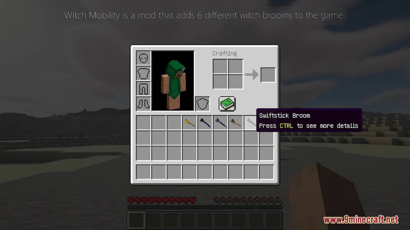 Witch Mobility Mod (1.19.2, 1.18.2) - Travel Like a Real Witch 10