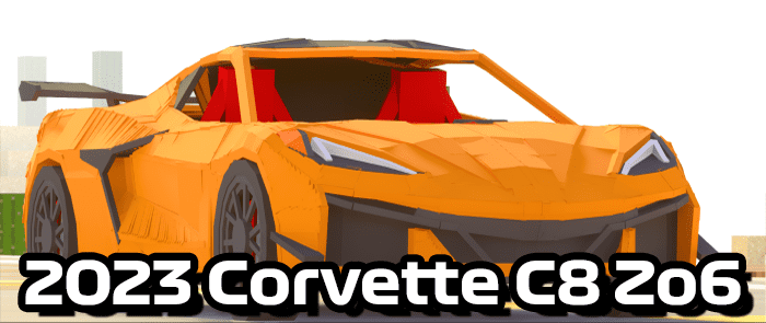 2023 Corvette C8 Zo6 Addon (1.19) - MCPE/Bedrock Mod 1