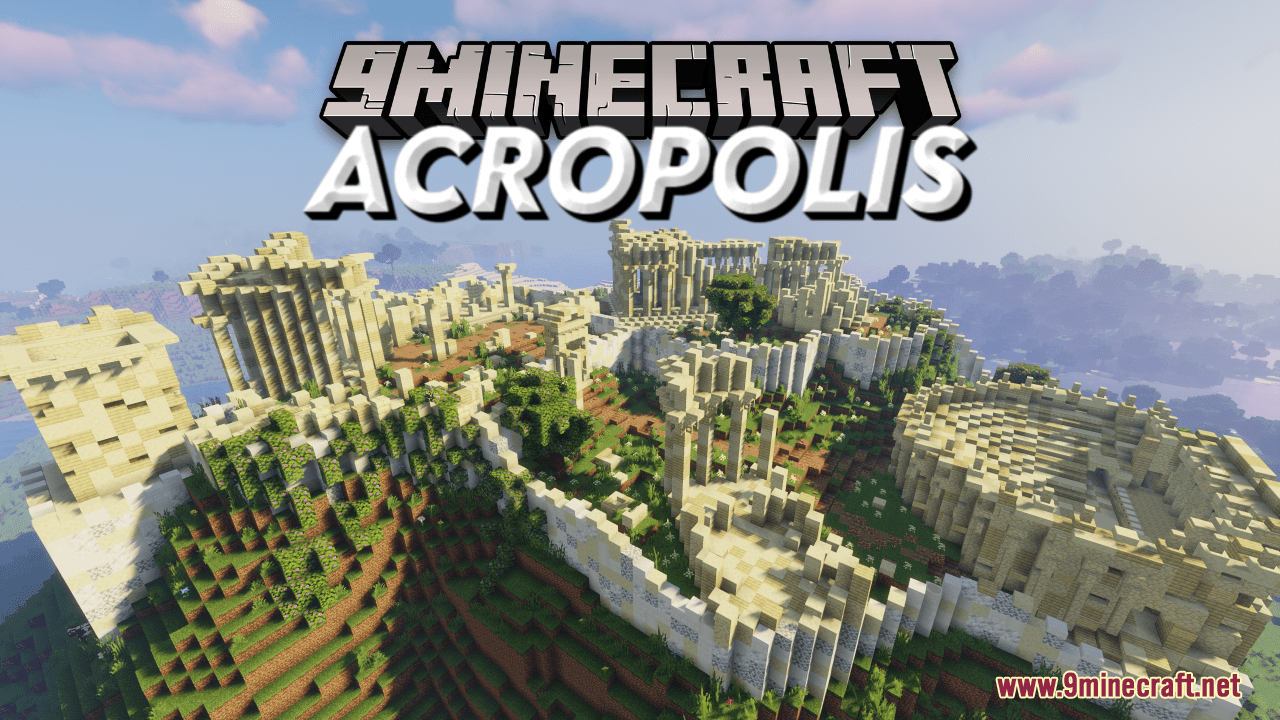 Acropolis Map (1.21.1, 1.20.1) - The "High City" 1