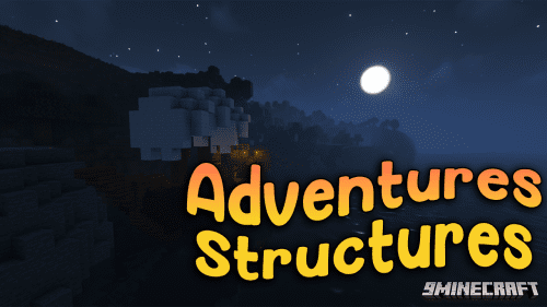 Adventures Structures Mod (1.19.2, 1.16.5) – Dungeons, New structures, And Adventure Thumbnail