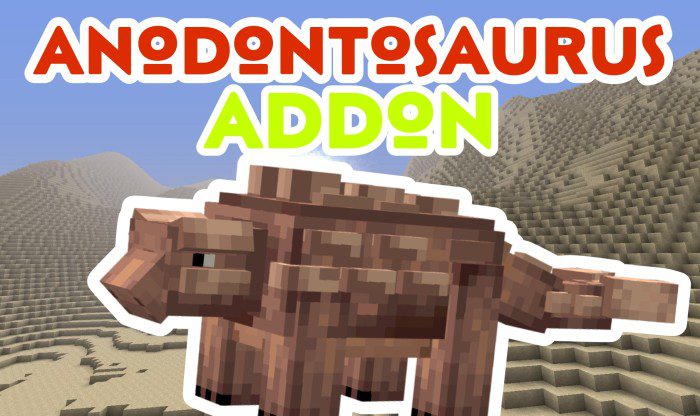 Anodontosaurus Addon (1.19) - MCPE/Bedrock Mod 1